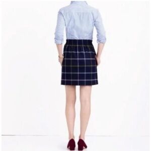 J Crew Women’s Navy Sideways Skirt